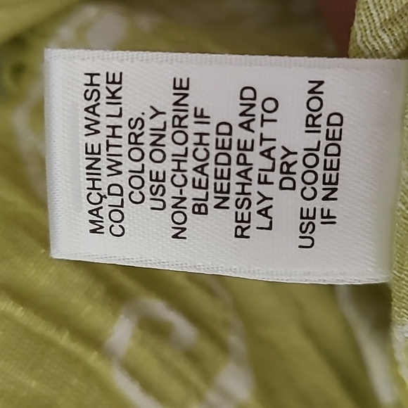 CATO Women's Green Ruffle 3/4 Sleeve Blouse - Size Large - Picture 11 of 11